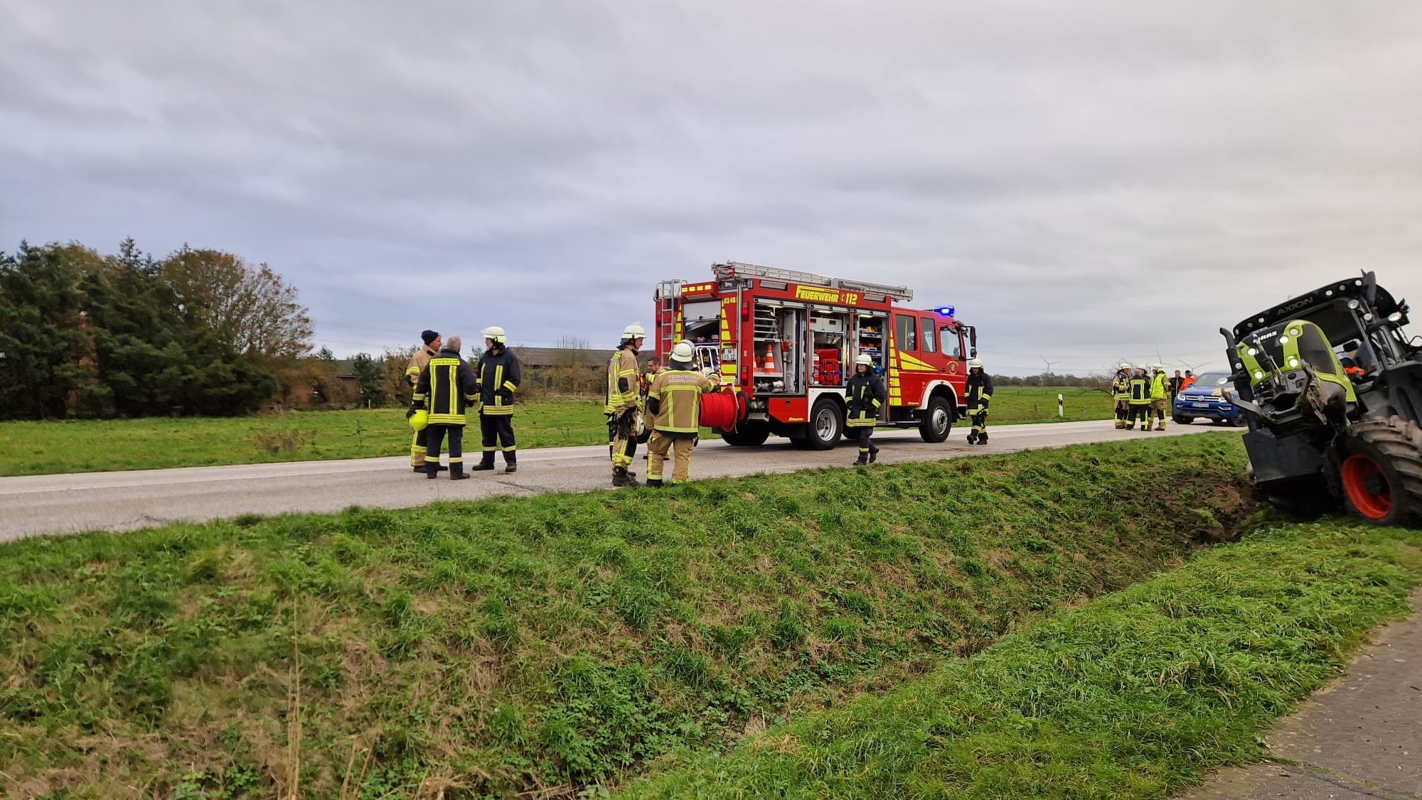 Einsatz 22/2023: TH-Y Trecker im Graben