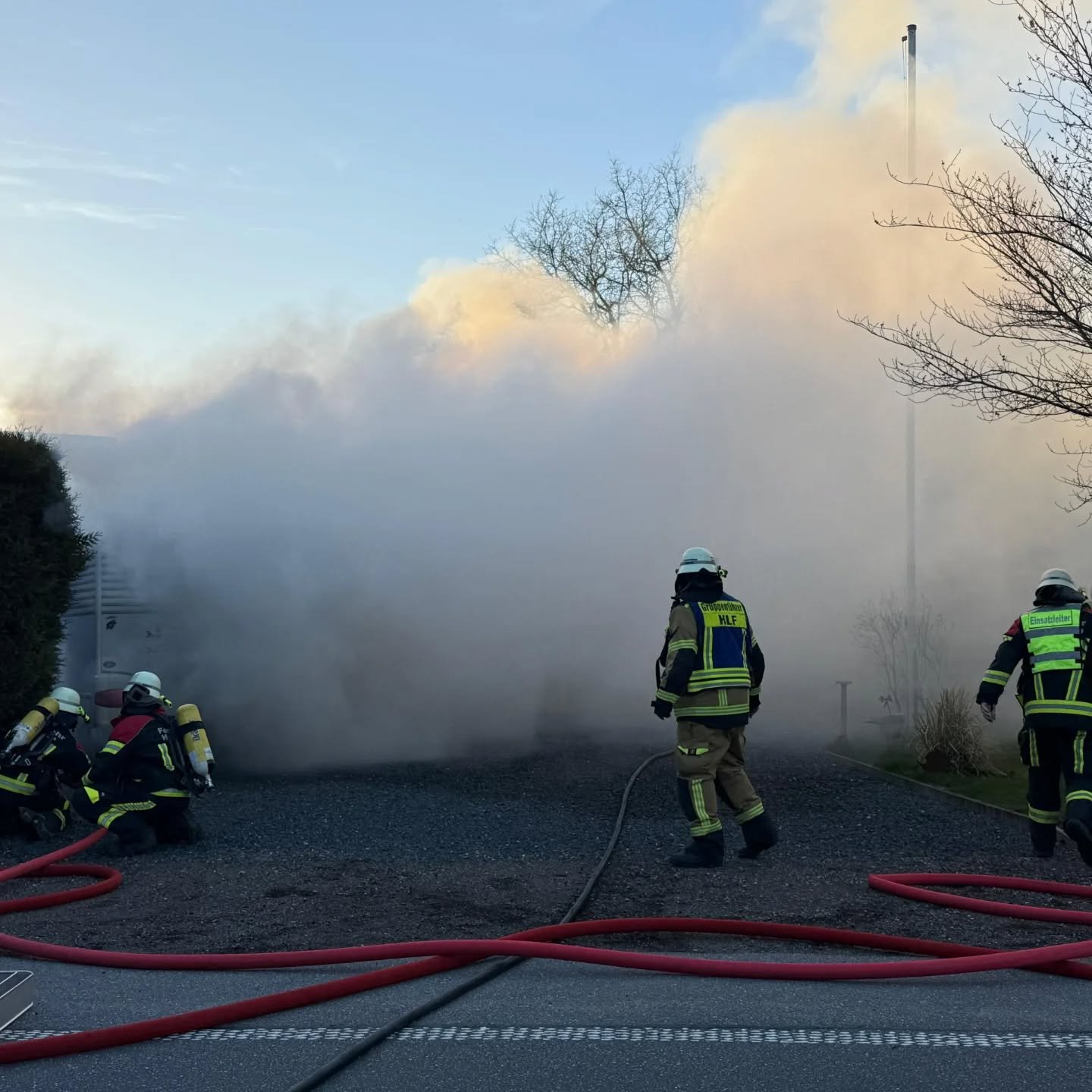 Einsatz 4/2026: FEU PKW Brand (Wohnmobil mit Gasflasche)