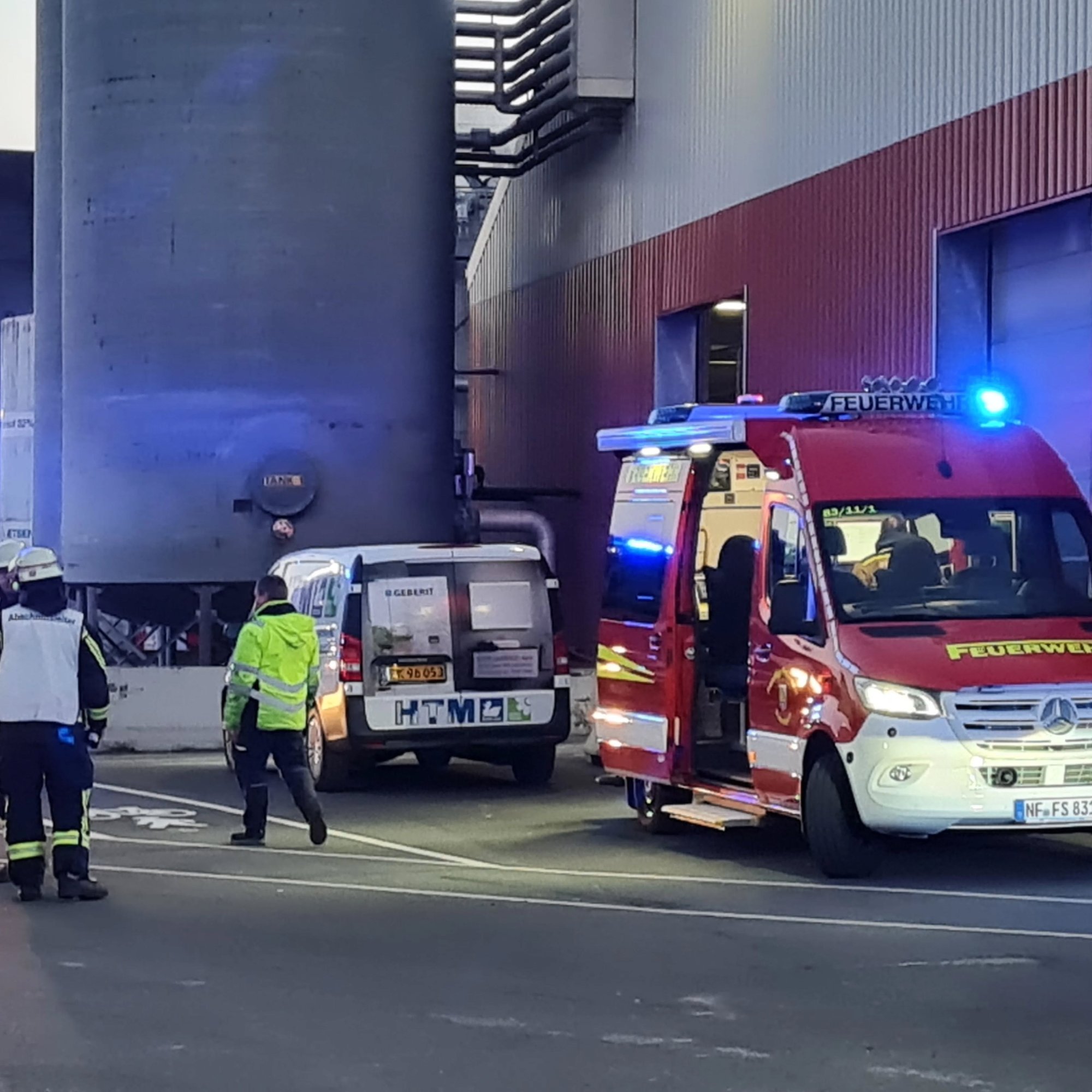 Einsatz 6/2026: FEU G Gebäudebrand, Industrie