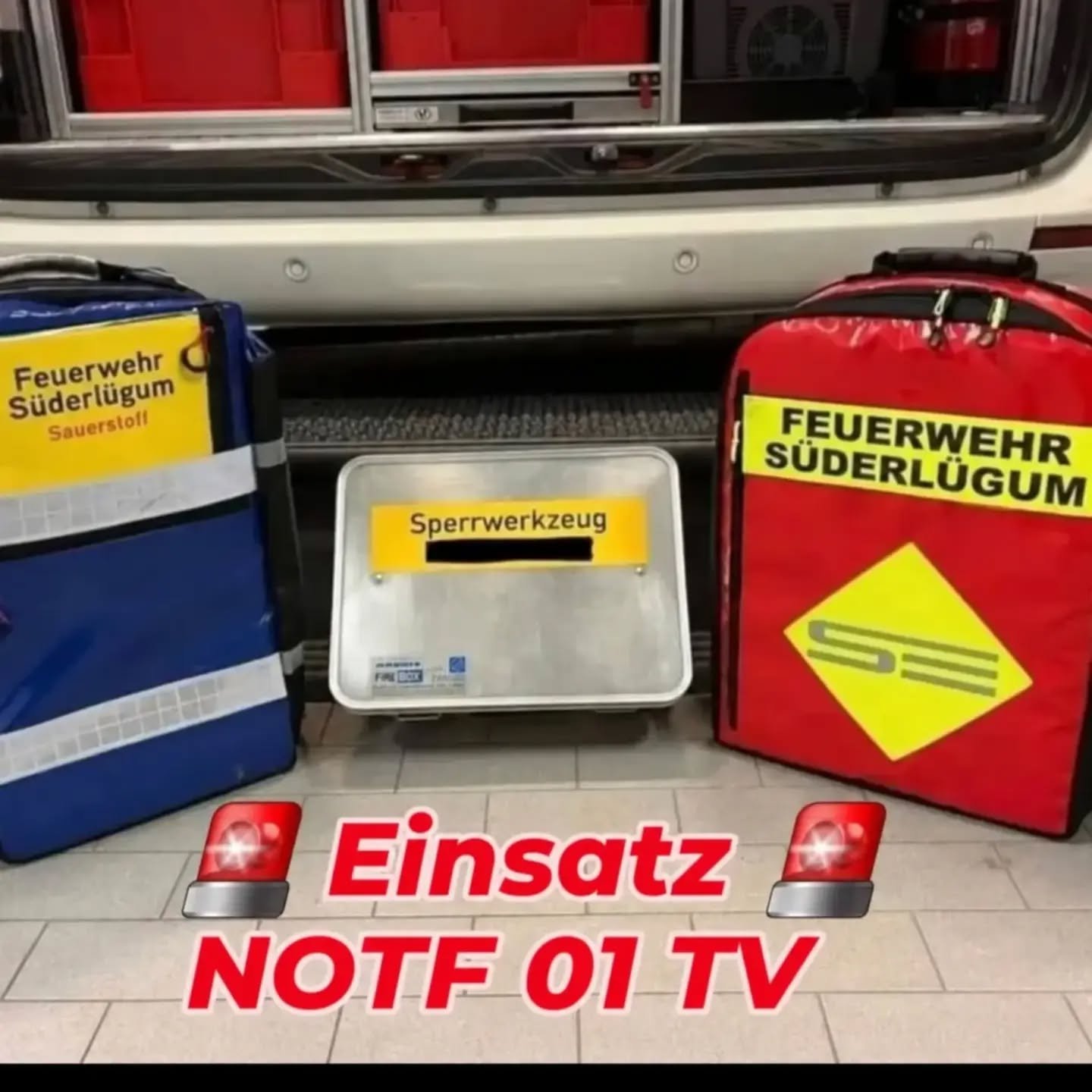 Einsatz 16/2026: NOTF 01 TV Person hinter verschlossener Tür