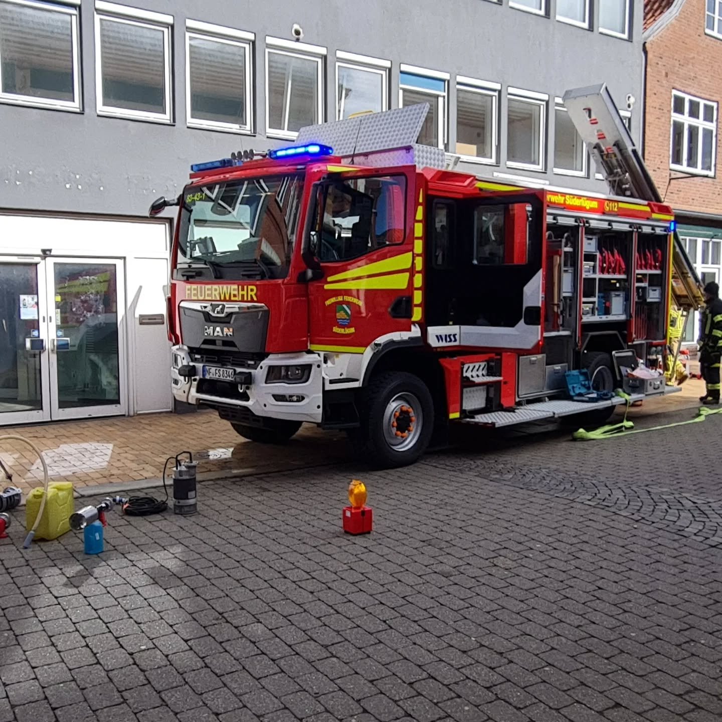 Blaulichttag in Tønder (Dänemark)
